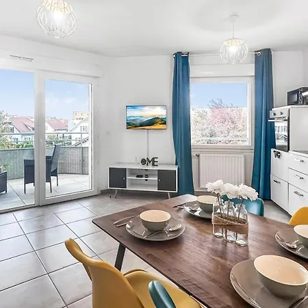 Kandinsky - Parking Gratuit - Balcon Prive - Wifi Apartment *