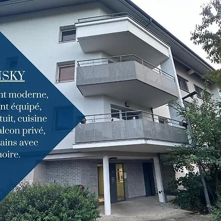 Apartment Kandinsky - Parking Gratuit - Balcon Prive - Wifi